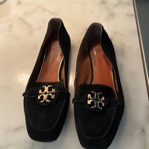 Tory Burch Suede Loafers